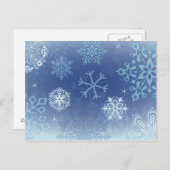 雪を降ろす シーズンポストカード (正面/裏面)