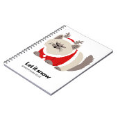 雪を降ろす ノートブック (左側)