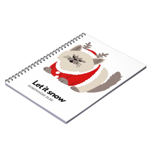 雪を降ろす ノートブック (左側)