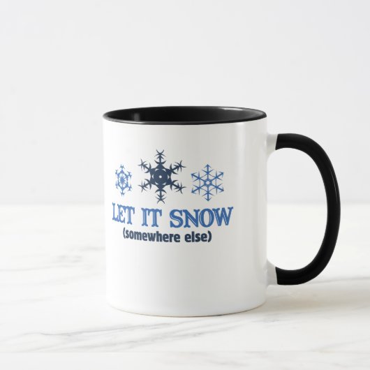 雪を降ろす マグカップ (右)