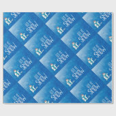 雪を降ろす ラッピングペーパー (フラット)