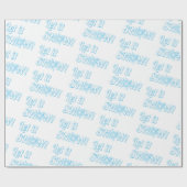 雪を降ろせ ラッピングペーパー (フラット)