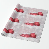 雪エレガントのオーナメント ラッピングペーパー (アンロールド)