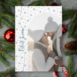 雪エレガントモダンの写真 シーズンカード