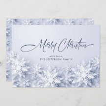 雪エレガント片のクリスマス