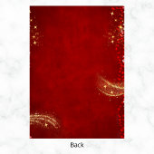 雪エレガント片クリスマスホリデーパーティー 招待状