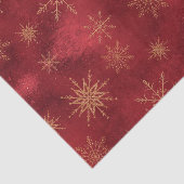 雪エレガント片クリスマスレッドローズ金ゴールド冬 薄葉紙 (詳細)