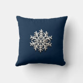 雪エレガント片装飾用クッション クッション (裏面)