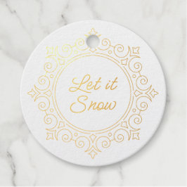 雪エレガント華美片 | 雪を降らせろ フェイバータグ