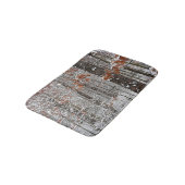 雪オークツリーズ冬の自然写真 バスマット (アングル)