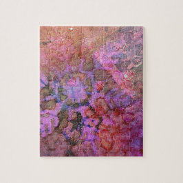 雪カラフル片抽象芸術 ジグソーパズル
