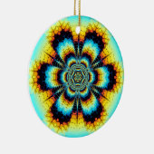 雪カラフル片 セラミックオーナメント (右)