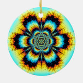 雪カラフル片 セラミックオーナメント (裏面)