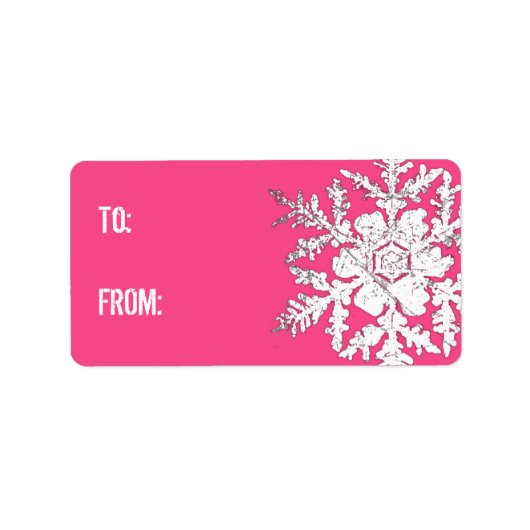 雪キスラベル ラベル (正面)