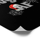 雪クールおもしろいのAfいけなとキいけなリス ポスター (角)