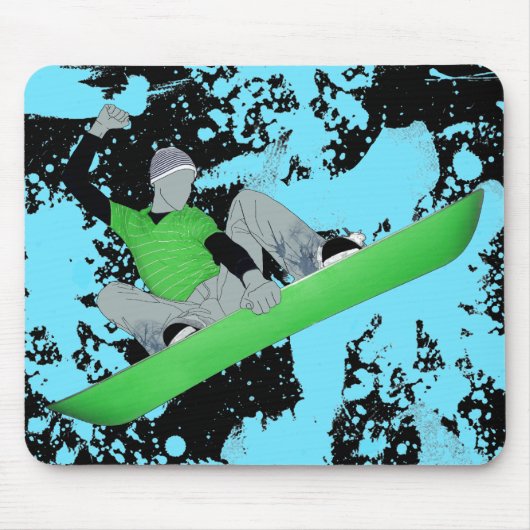 雪コア マウスパッド (正面)