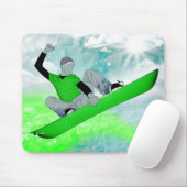 雪コア マウスパッド (マウス)