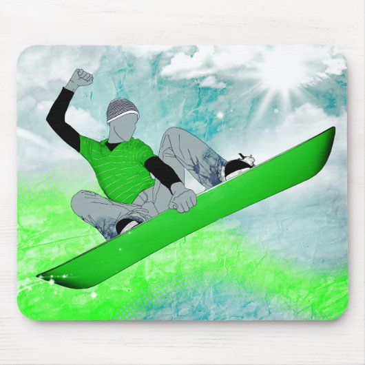 雪コア マウスパッド (正面)