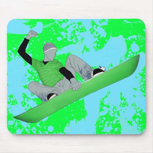 雪コア マウスパッド (正面)