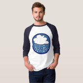 雪シャワー Tシャツ (正面フル)
