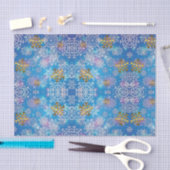 雪スタイリッシュ片 薄葉紙 (クラフト)