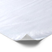 雪ストップの上の森の夕べ ポスター (角)