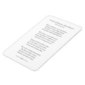 雪ストップの夕べのWoodsのロバート・フロスト マグネット (左側)