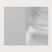 雪テンプレート折りカード (外部フラット)