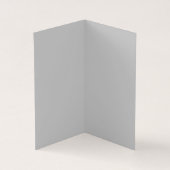 雪テンプレート折りカード (内部)