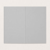 雪テンプレート折りカード (内部フラット)