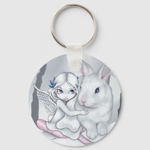 "雪バニー"のKeychain キーホルダー