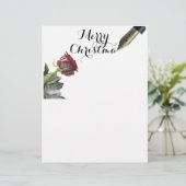 雪バラメリークリスマスレター (スタンド正面)