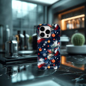 雪パーソナライズされたの夜のクリスマス Case-Mate iPhoneケース