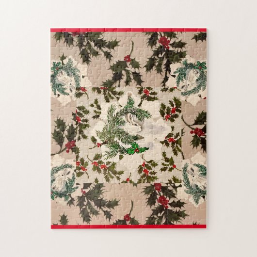 雪ビクトリアン束 ジグソーパズル (縦)