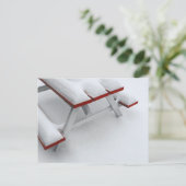 雪ピクニック ポストカード (スタンド正面)