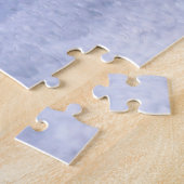 雪フランスのの中のブルドッグはクリスマストラックに座って ジグソーパズル (側面)