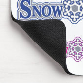 雪プリンセス灯 マウスパッド (コーナー)