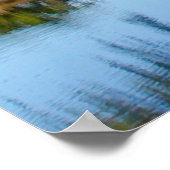 雪ポスター付きマウナケア ポスター (角)