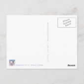 雪マウス ポストカード (裏面)