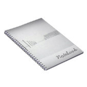 雪ミニマル手帳 ノートブック (右側)