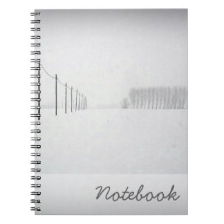雪ミニマル手帳 ノートブック