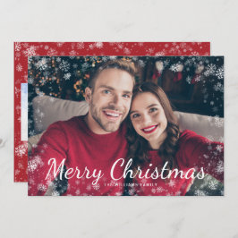 雪メリークリスマスフォトコラージホリデー