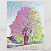 雪モダンの木の色 (正面)