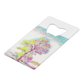 雪モダンの木の色 クレジットカード栓抜き (裏面アングル)