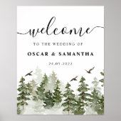 雪モダンの森 ポスター (正面)