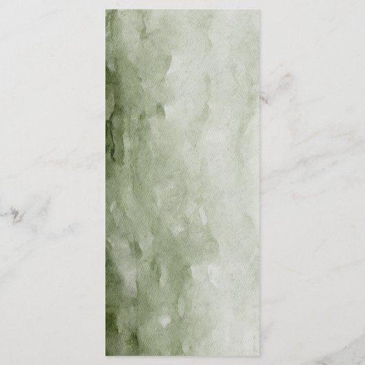 雪モダンの森 メニュー (裏面)