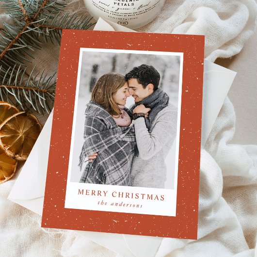 雪モダンの花さび写真 シーズンカード