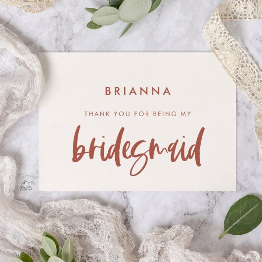 雪モダンピンクの花嫁感謝してい女の文字カード 招待状