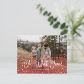 雪モダン台本2枚 シーズンカード (スタンド正面)