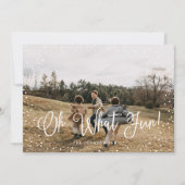 雪モダン台本2枚 シーズンカード (正面)